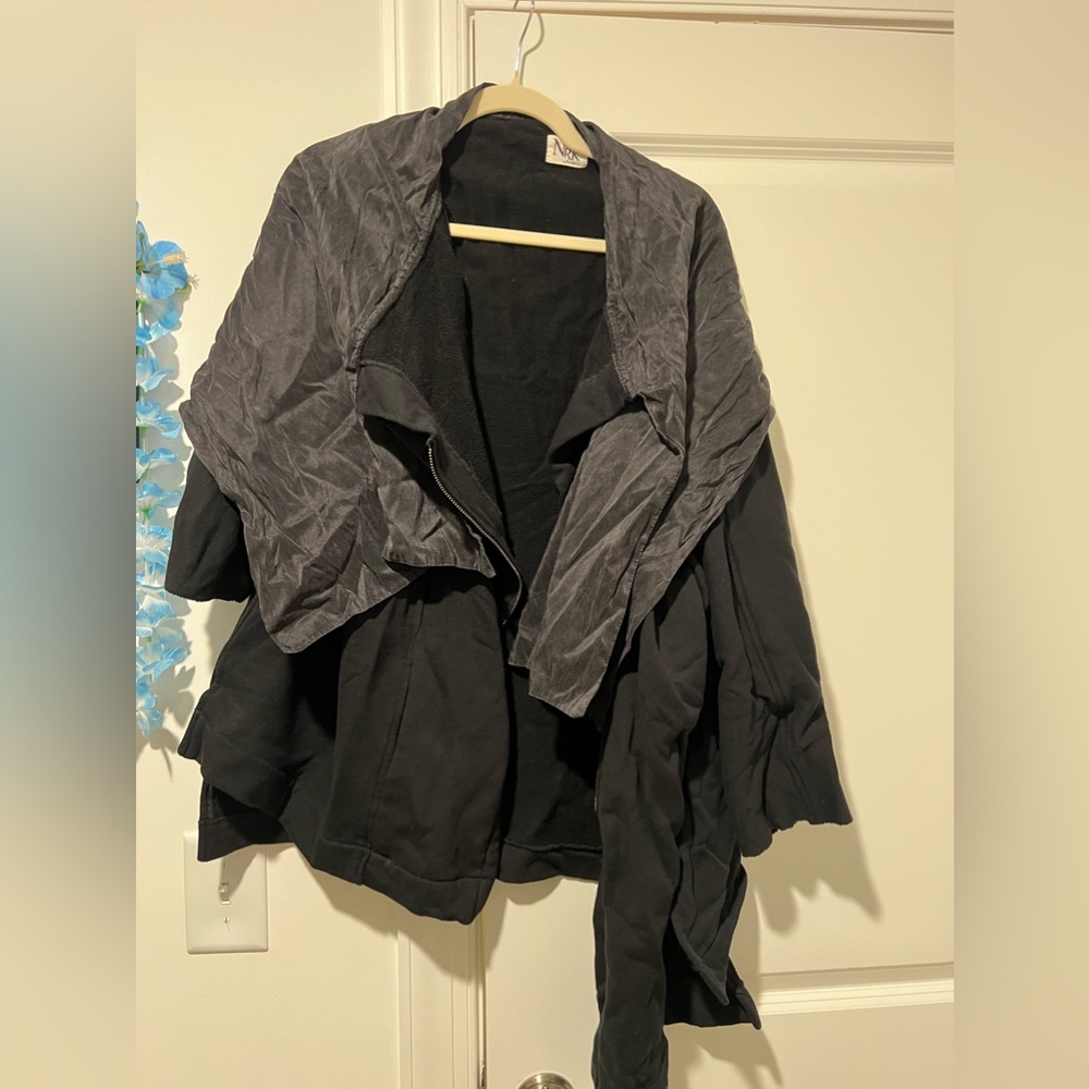 NRK Anarkh black coat/ sweater size s/m